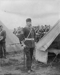 Sergeant Major, 1st Battalion, Grenadier Guards, glass negative, 1894 (c)