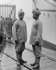 Indian Army Soldiers, Diamond Jubilee, glass negative, 1897 (c)