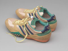 Running shoes of Kriss Akabusi MBE, 1993 season