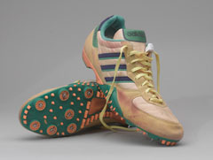 Running shoes of Kriss Akabusi MBE, 1993 season