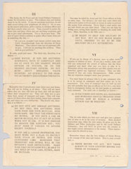 Ministry of Information leaflet collected by D Delay while serving in the Home Guard, 1943-44