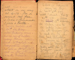 Diary of Private R C Phipps, 4th (Royal Irish) Dragoon Guards, Boer War, 1900-1901