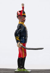Model soldier, 11th Hussars (Prince Albert's Own), William Britain Limited, 1920 (c)