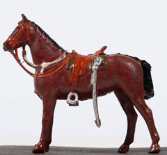 Model horse, 11th Hussars (Prince Albert's Own), William Britain Limited, 1920 (c)