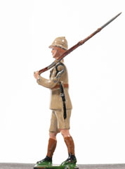 Model soldier, William Britain Limited, British Infantry (Tropical Dress), 1934-1940