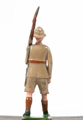 Model soldier, William Britain Limited, British Infantry (Tropical Dress), 1934-1940