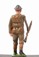 Model soldier, William Britain Limited, British Infantry, Active Service Equipment, 1928 (c)