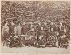 '17th Lancers. Lucknow Novr 1885'