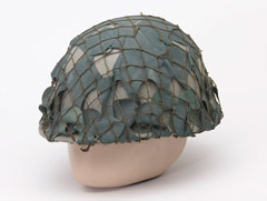 Helmet used by the Iraqi forces in Basra, 2003 (c)