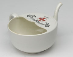 British military hospital invalid's feeding cup, 1899