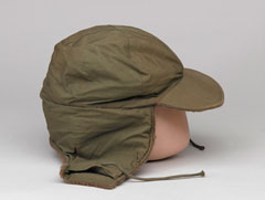 United States Army cold weather pile cap, 1950 (c)