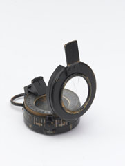 Prismatic compass, Mk III, 1939 used by Lieutenant-Colonel Fred Horace Peter, DSO, MC