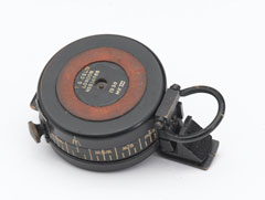 Prismatic compass, Mk III, 1939 used by Lieutenant-Colonel Fred Horace Peter, DSO, MC