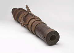 Smoothbore muzzleloading wall or prow cannon, taken at Kabul, 1842