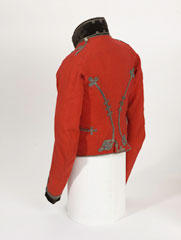 Short frogged officers' jacket worn by Colonel Charles Herries, Light Horse Volunteers of London and Westminster, 1813 (c)