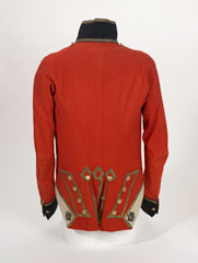 Short tailed officers' coatee worn by Lieutenant-Colonel Edward Morgan, Royal Flintshire Militia, 1800 (c)