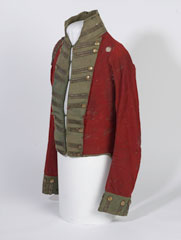 Light Company Officer's coatee worn by Lieutenant Henry Anderson, 2nd Battalion, 69th (South Lincolnshire) Regiment, 1815 (c)