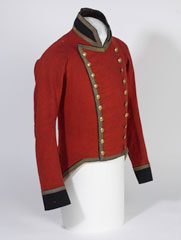 Short-tailed coatee worn by Lieutenant-Colonel William Miller, 3rd Battalion, 1st Foot Guards, 1815