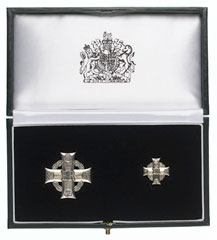 Specimen No. 83 Elizabeth Cross awarded to next-of-kin of members of Her Majesty's services killed on active service, 2009 (c)