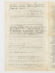 Certificate of Discharge (AF D.426), Corporal Isaac Lodge VC, 28 December 1909
