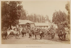 'Meet of the Doty Hunt at Snowdon', 1885 (c)