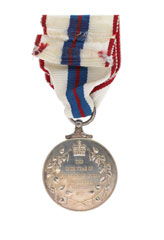 Queen Elizabeth II Silver Jubilee Medal awarded to Sergeant J W Foster, Women's Royal Army Corps, 1977