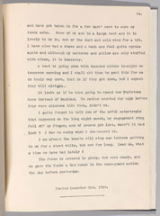 Transcript account of Lieutenant Henry Curtis Gallup's letters, 17 September to 3 December 1915