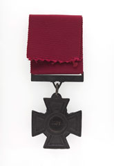 Replica Victoria Cross awarded to Private John Connors VC, 3rd (The East Kent) Regiment of Foot (The Buffs)