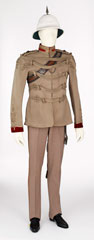 Full dress uniform worn by Major-General C J B Hay,The Queen's Own Corps of Guides, Punjab Frontier Force Infantry, 1903 (c)