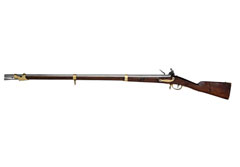 French Fusil Depareille 1793 .70 inch musket surrendered at Fishguard, 1797 (c)