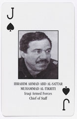 'Iraq Pack', a set of 'Most Wanted' Iraqis playing cards, 2003