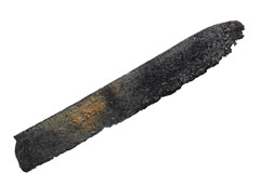 Sword blade fragment found in the grave of a French officer killed near Castlebar, Ireland, in 1798