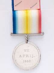 Jellalabad Medal awarded to Private Hugh Henzey, 13th (The 1st Somersetshire) Regiment of Foot (Light Infantry), 1842