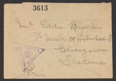 Letter from Sergeant Robert Black, 10th Battalion The Black Watch (Royal Highlanders), to his brother to Eddie Black, 19 March 1917