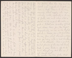 Letter from Regimental Sergeant Major Arthur Harrington, 5th Battalion, The London Regiment, to his wife, 22 September 1914