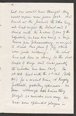 Letter from Major John Montgomery, 1st Mounted Rifles (1st Natal Carbineers), to his sister, 31 December 1914