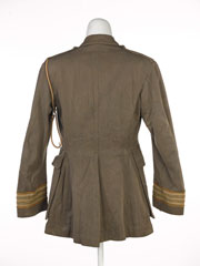 Service dress tunic worn by Colonel C P Rooke, DSO, 11th (Service) Battalion The Royal Warwickshire Regiment, 1915 (c)