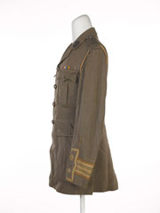 Service dress tunic worn by Colonel C P Rooke, DSO, 11th (Service) Battalion The Royal Warwickshire Regiment, 1915 (c)