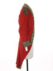 Officers coatee, 49th Regiment of Foot, 1770 (c)