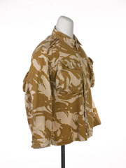 Desert disruptive pattern combat jacket worn by Major M Graham, 1990 (c)