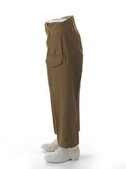 Battle dress trousers worn by Captain Alfred Rowe, 1944 (c)