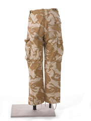 Trousers, combat, desert Disruptive Pattern Material (DPM), Major C R G ...