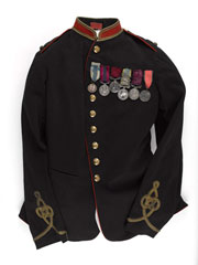 Full dress tunic, Sergeant Robert Turner, Royal Regiment of Artillery, 1890 (c).