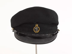 Peaked forage cap,  No 1 dress, Women's Royal Army Corps, made for a child, 1970 (c)