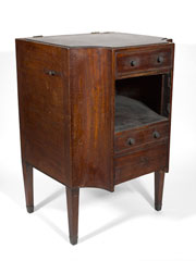 Combined washstand and commode, 1854 (c)