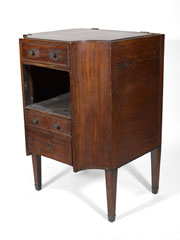 Combined washstand and commode, 1854 (c)