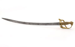 Infantry hanger sword marked to the 15th (Yorkshire East Riding) Regiment,1790 (c)