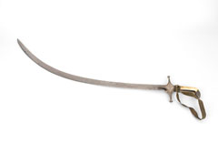 Shamshir sword belonging to Prince Abu Bakr, 1857 (c)