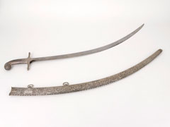 Shamshir sword and scabbard owned by Napoleon Bonaparte, 1800 (c)