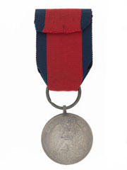 Waterloo Medal 1815 awarded to Corporal Georg Oelmann, 1st Regiment of Hussars, King's German Legion